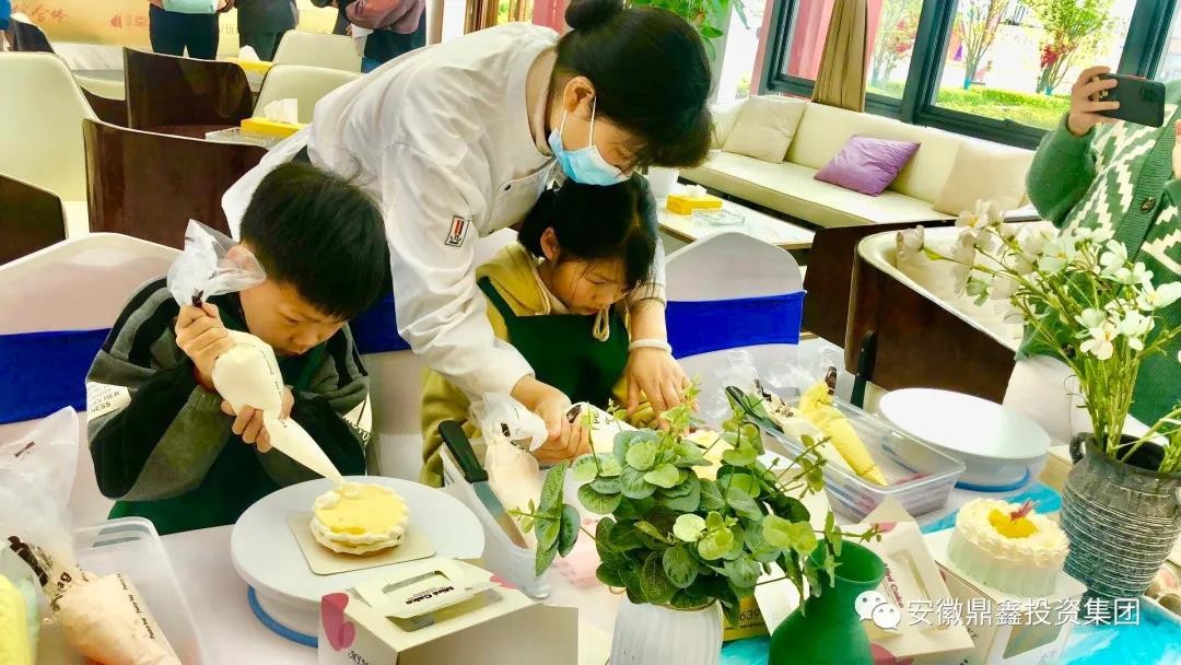 【鼎鑫·幸福中心】蛋糕DIY活動(dòng)圓滿舉行，期待下一次相聚。